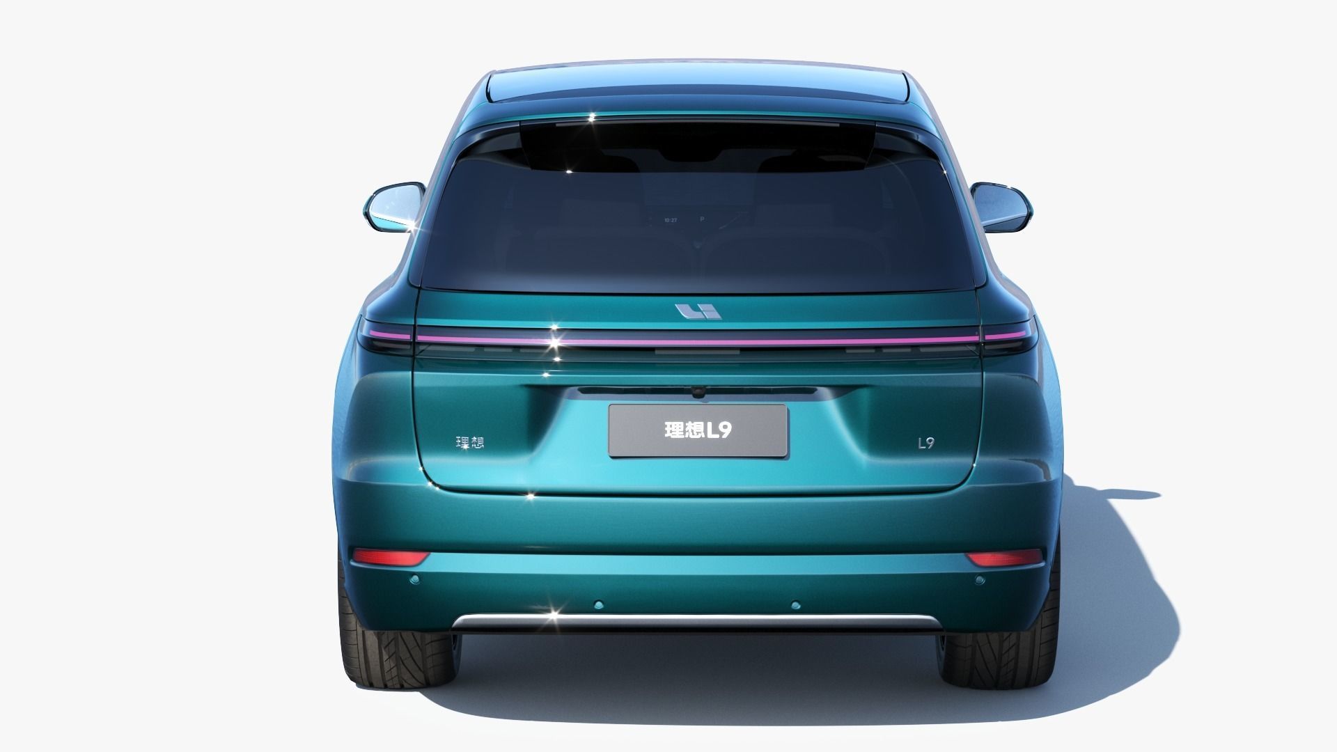 2024 Li Auto Li L9 with interior 3D model_17