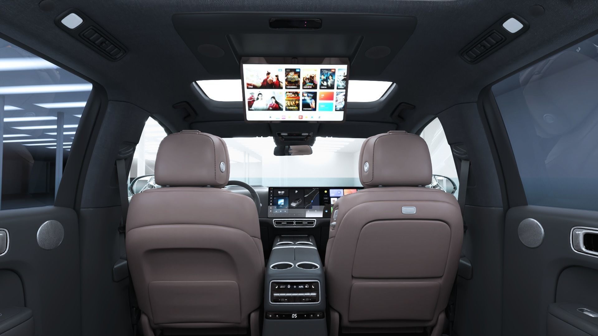 2024 Li Auto Li L9 with interior 3D model_11