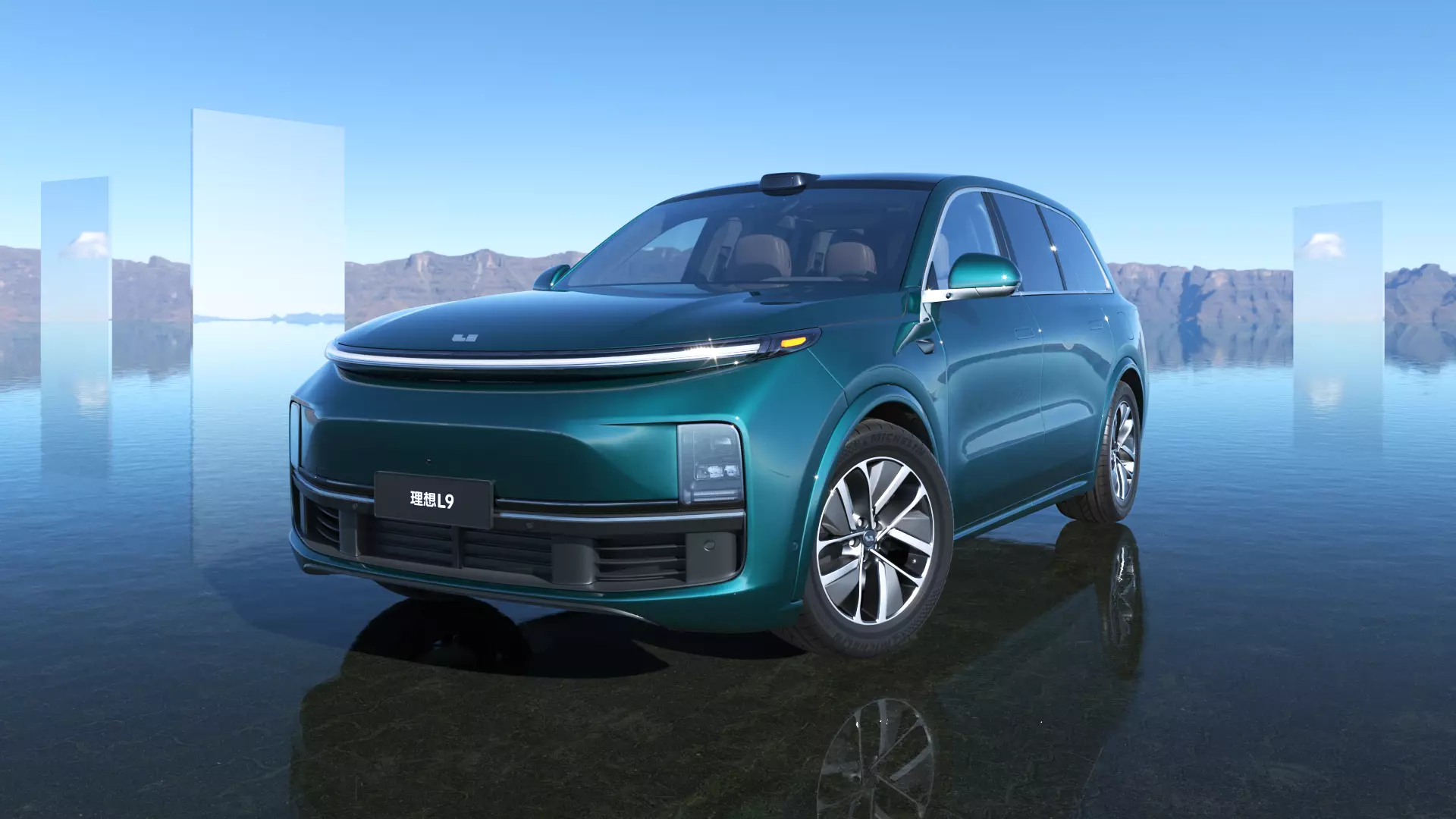 2024 Li Auto Li L9 with interior 3D model_0