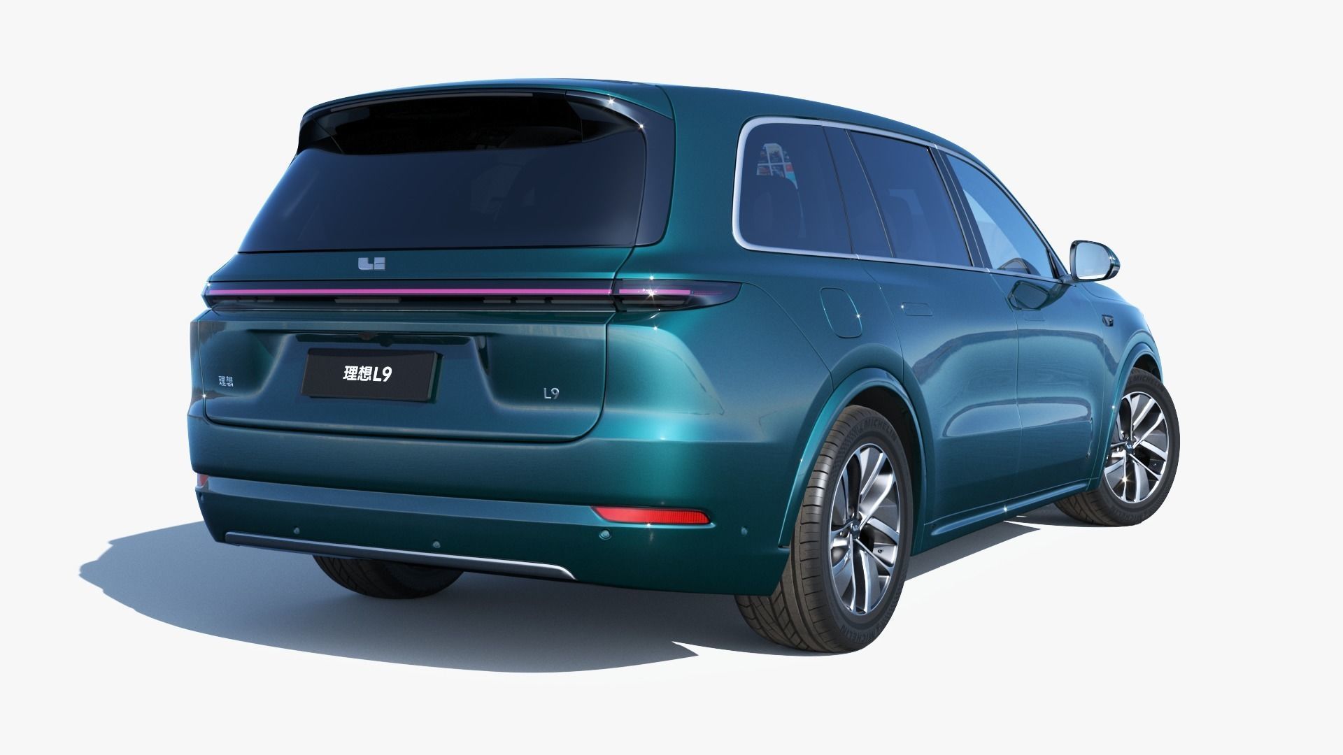 2024 Li Auto Li L9 with interior 3D model_18