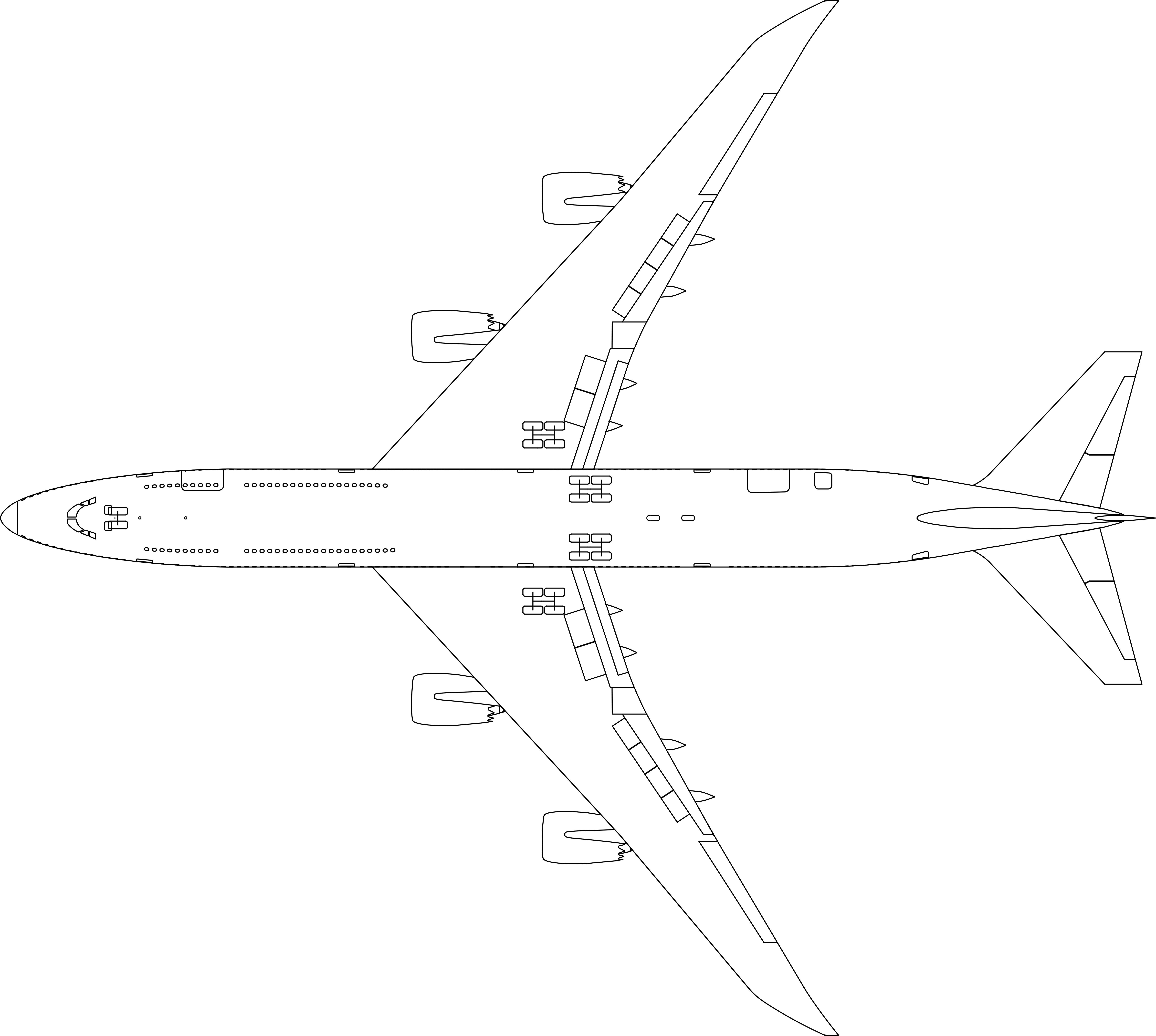 Boeing 747-8 3D print model_3