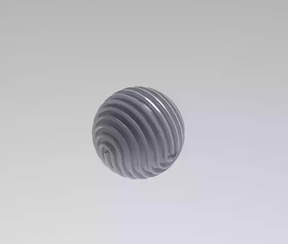 Bipole Gear Ball 3D print model