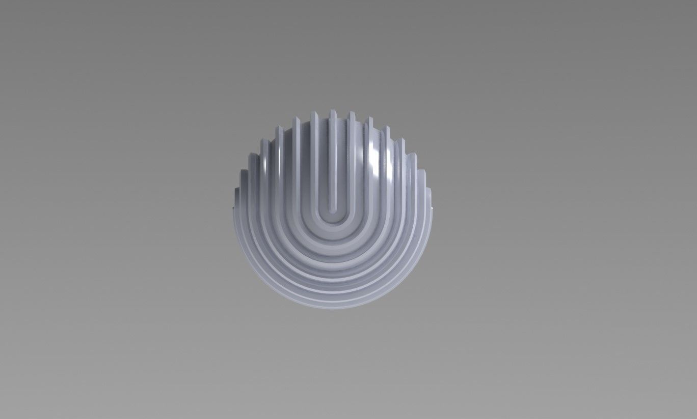 Bipole Gear Ball 3D print model_1