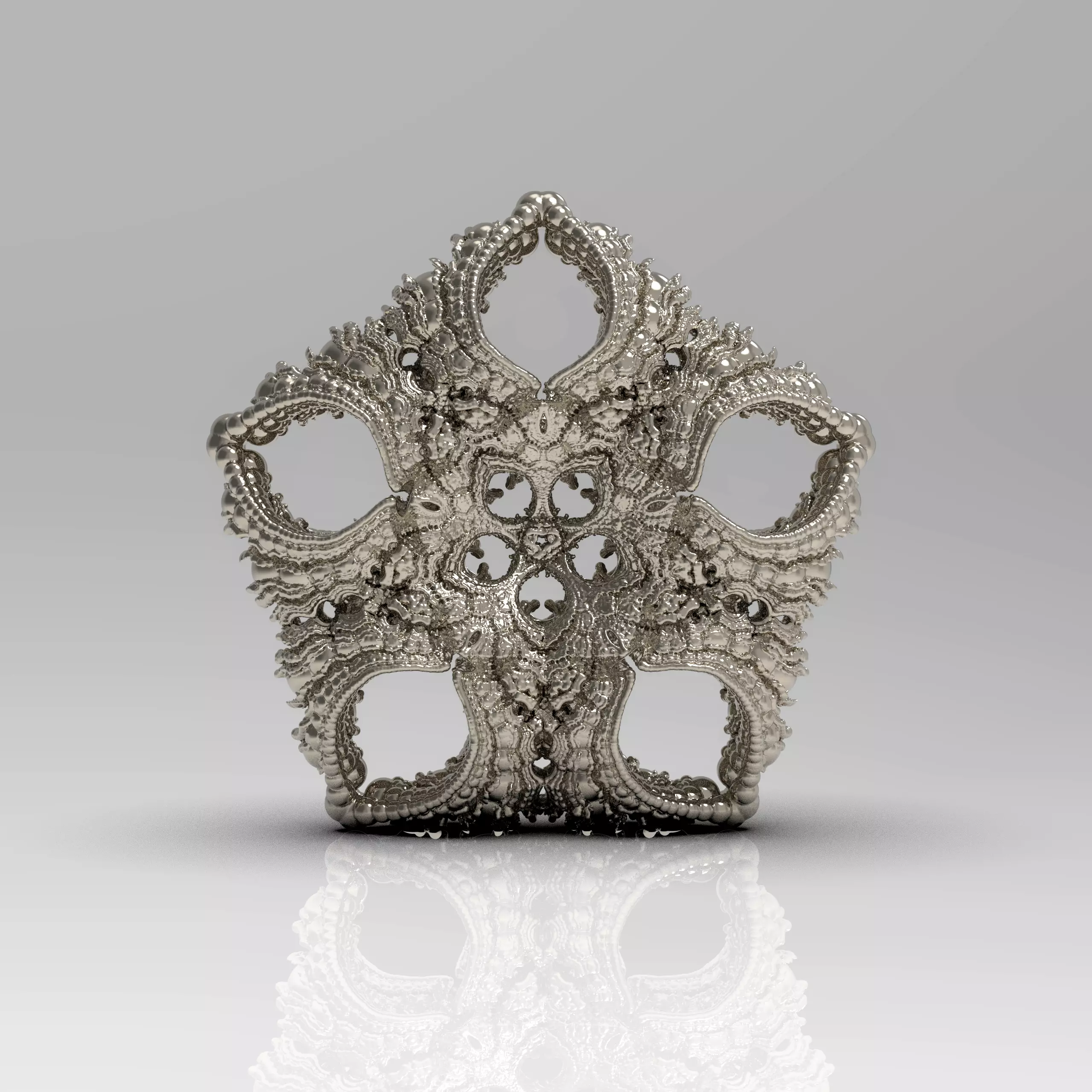 Fractal Klein - 5 Fold 3D print model