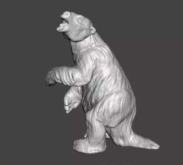 MEGATHERIUM REALISTIC FIGURE MINIATURE MODEL PREHISTORIC DND RPG 3D print model_0