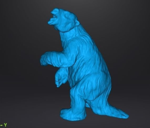 MEGATHERIUM REALISTIC FIGURE MINIATURE MODEL PREHISTORIC DND RPG 3D print model_6