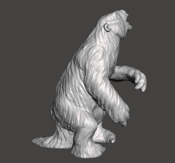 MEGATHERIUM REALISTIC FIGURE MINIATURE MODEL PREHISTORIC DND RPG 3D print model_2