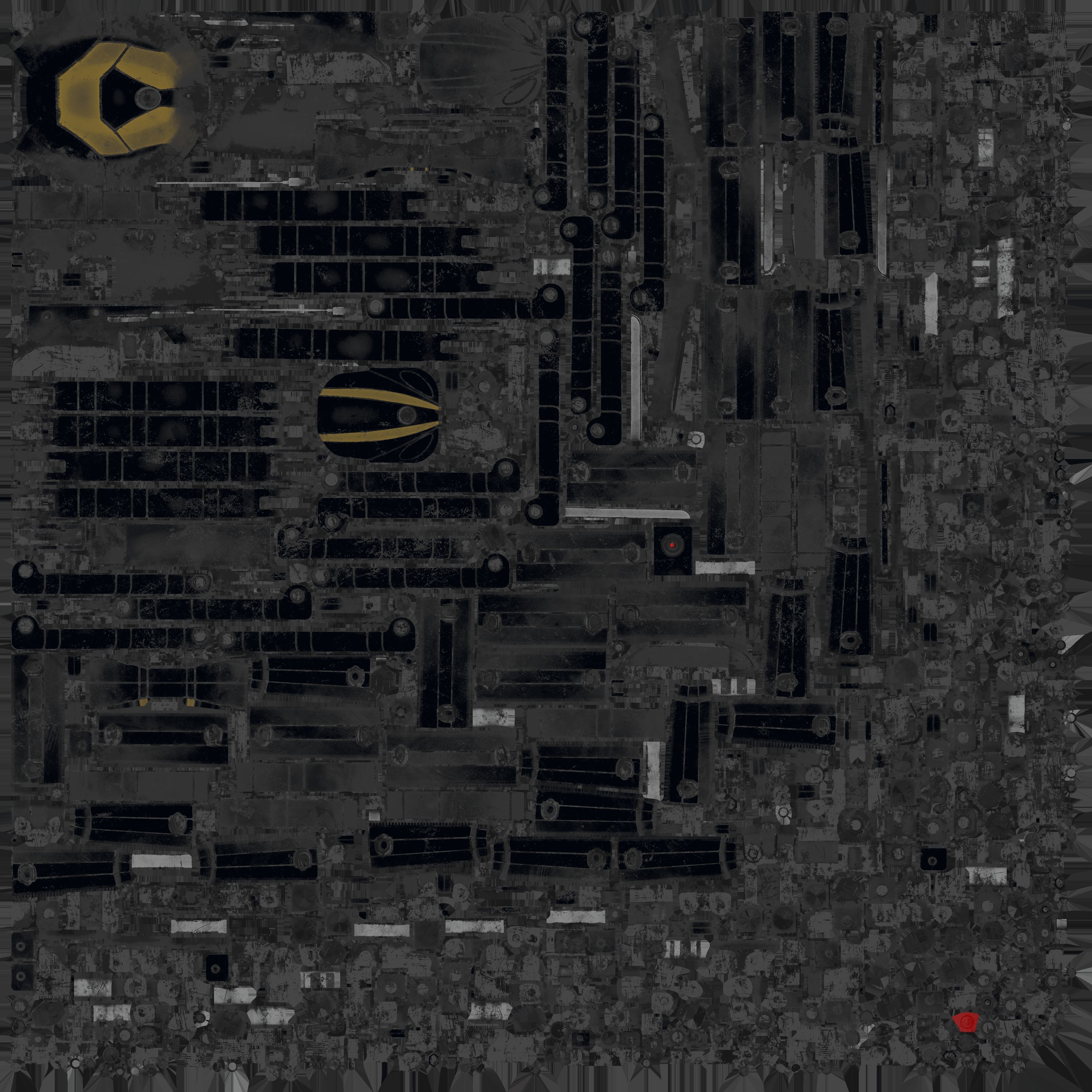 Spider Bot v2 Low-poly 3D model_21