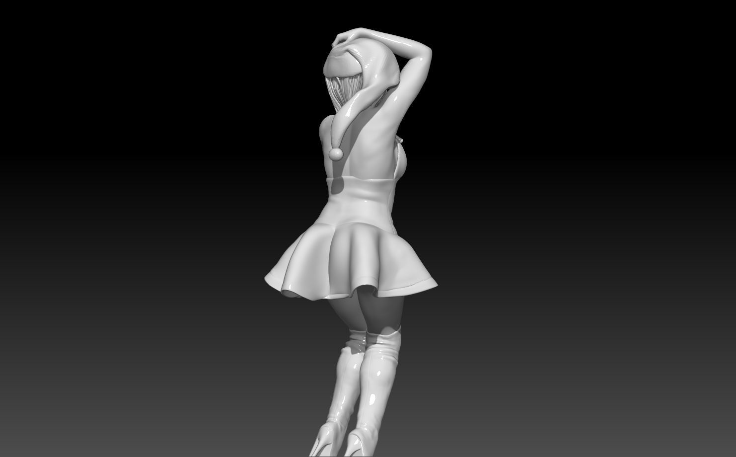 Miercoles  santa helper 3D print model_3