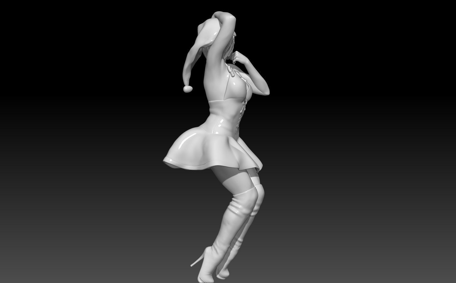 Miercoles  santa helper 3D print model_4