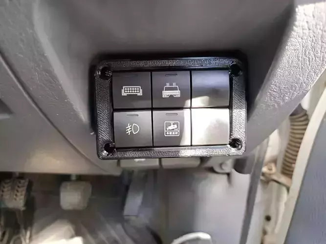 PJ Ranger Button Panel 3D print model