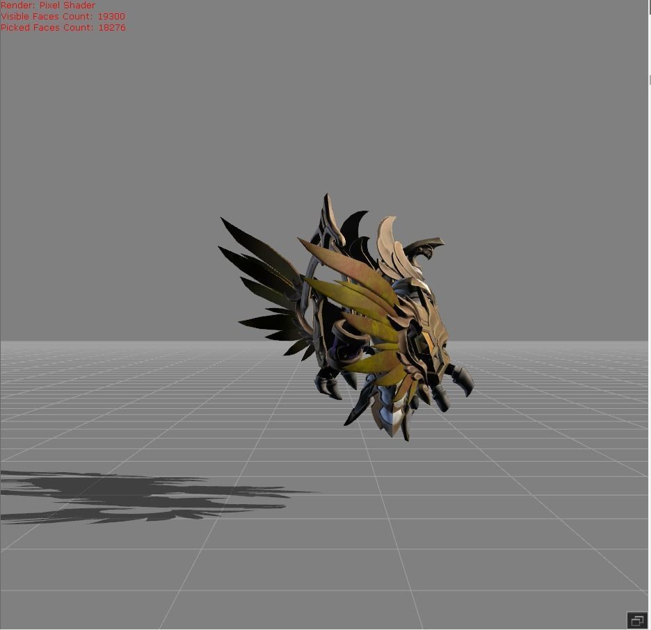 Uranus Celestial Bastion Low-poly 3D model_1