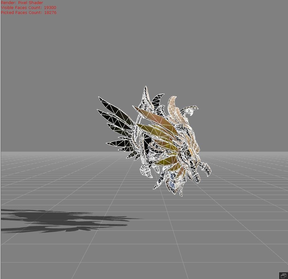 Uranus Celestial Bastion Low-poly 3D model_5