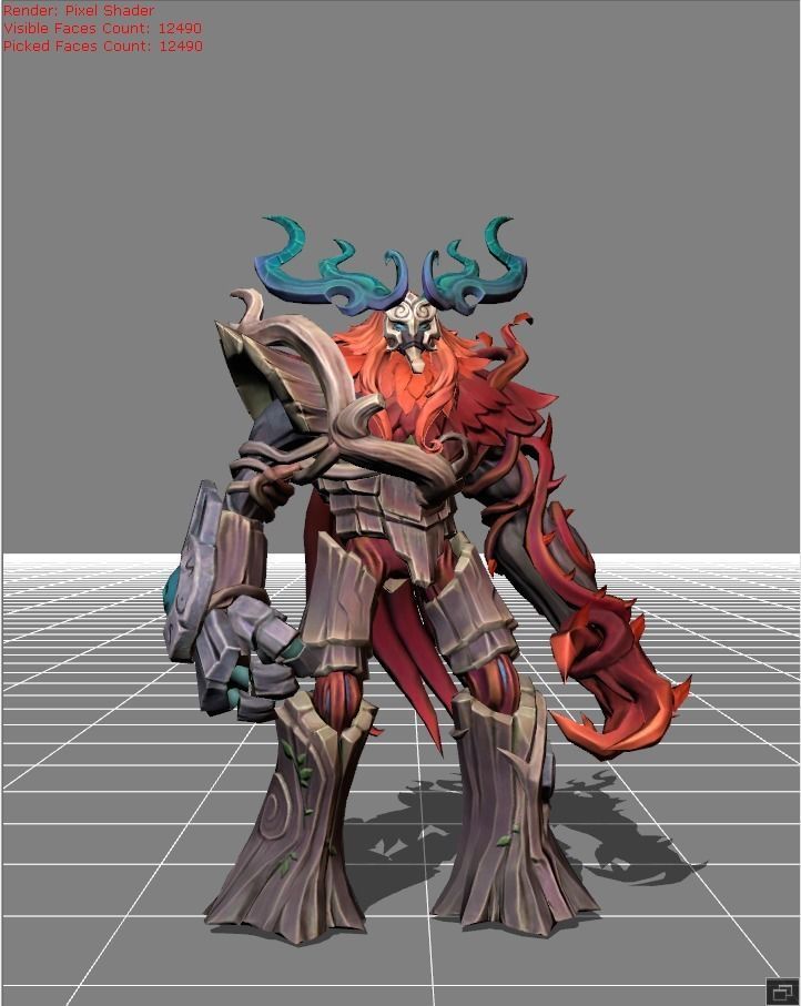 All Character Tank  Mega Pack Low-poly 3D model_17