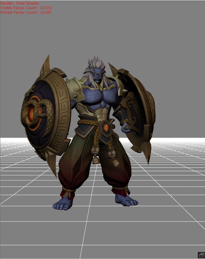 All Character Tank  Mega Pack Low-poly 3D model_12