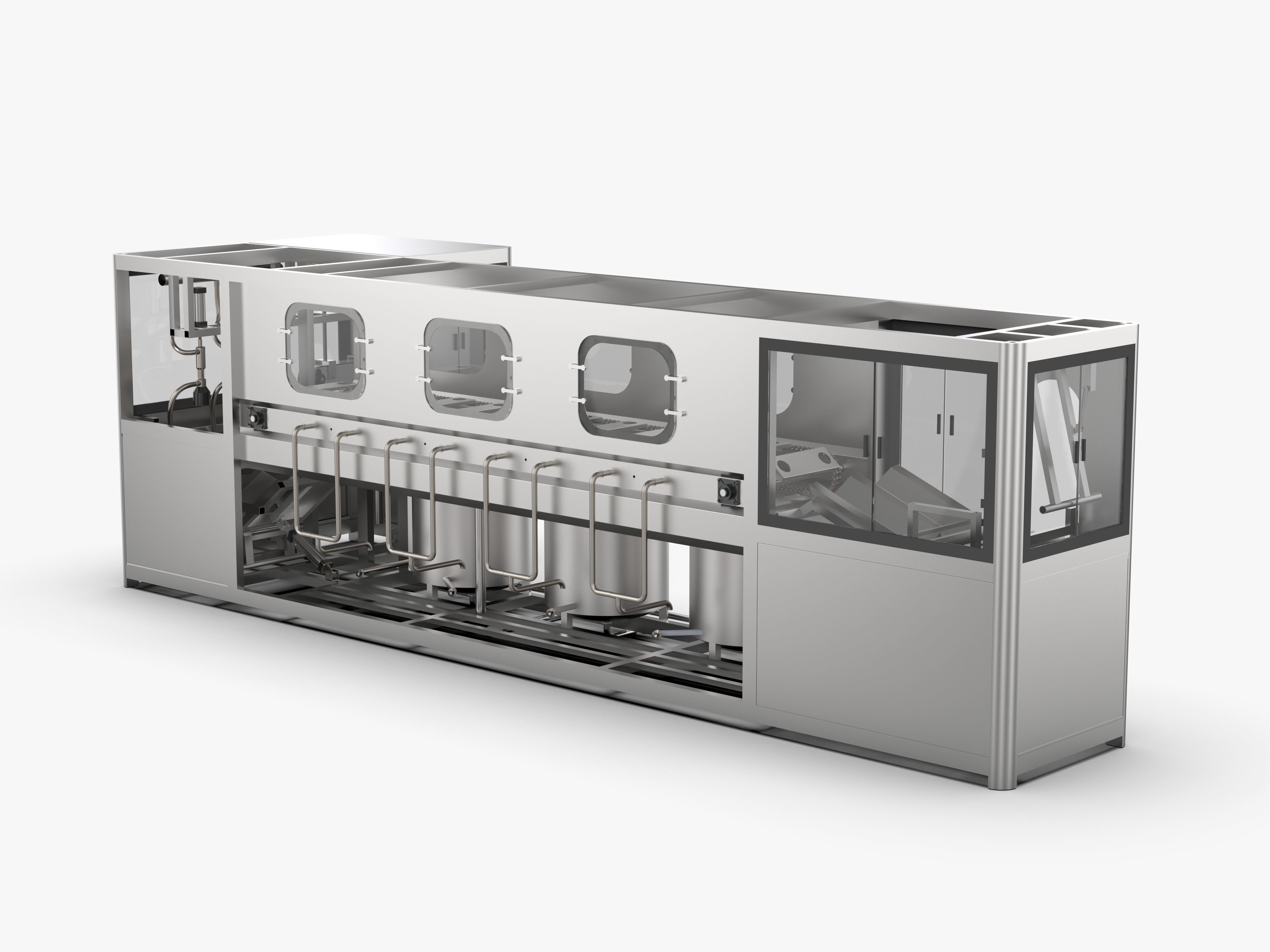 Automatic Filling Machine 3D model_2