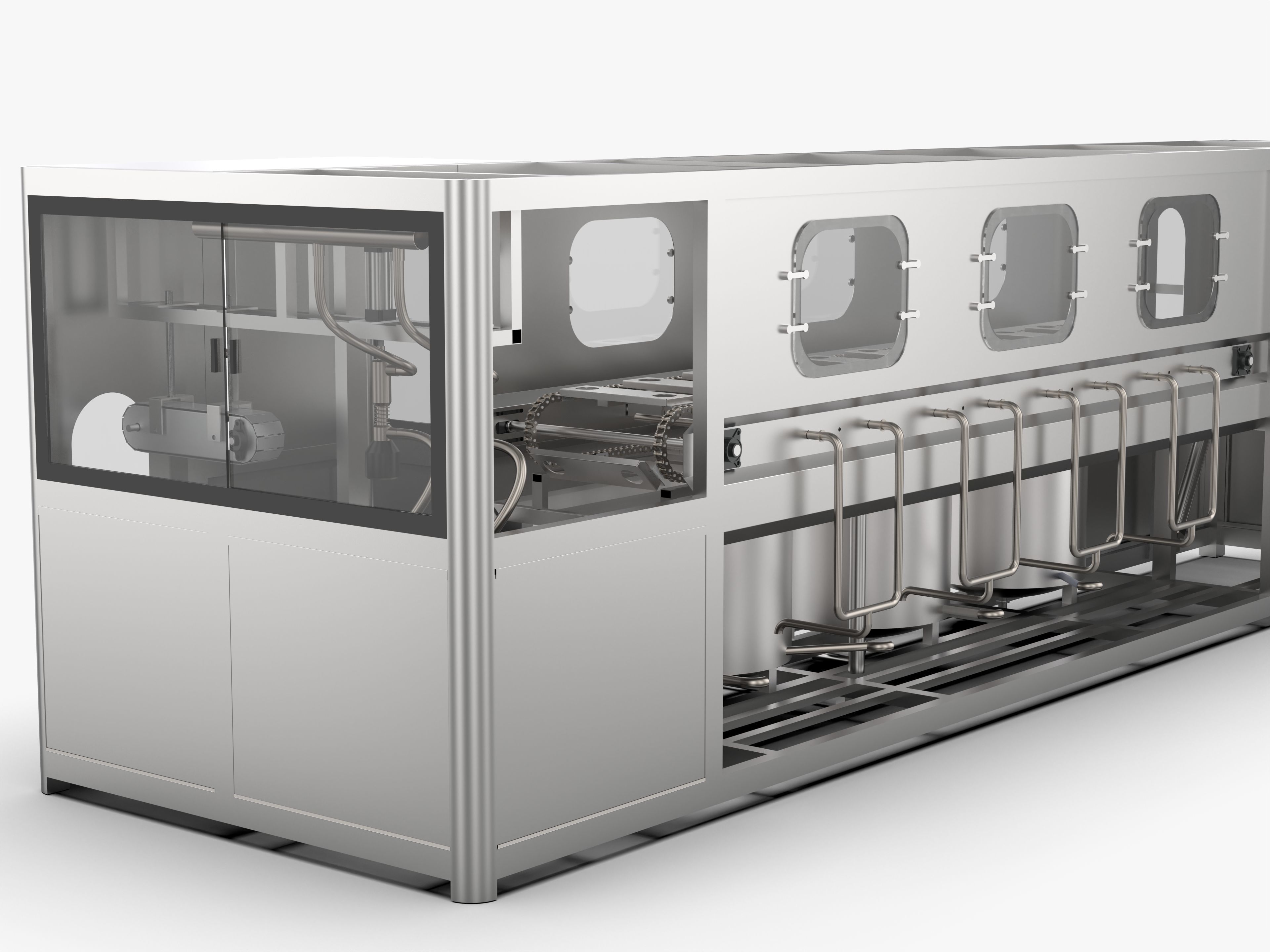 Automatic Filling Machine 3D model_9