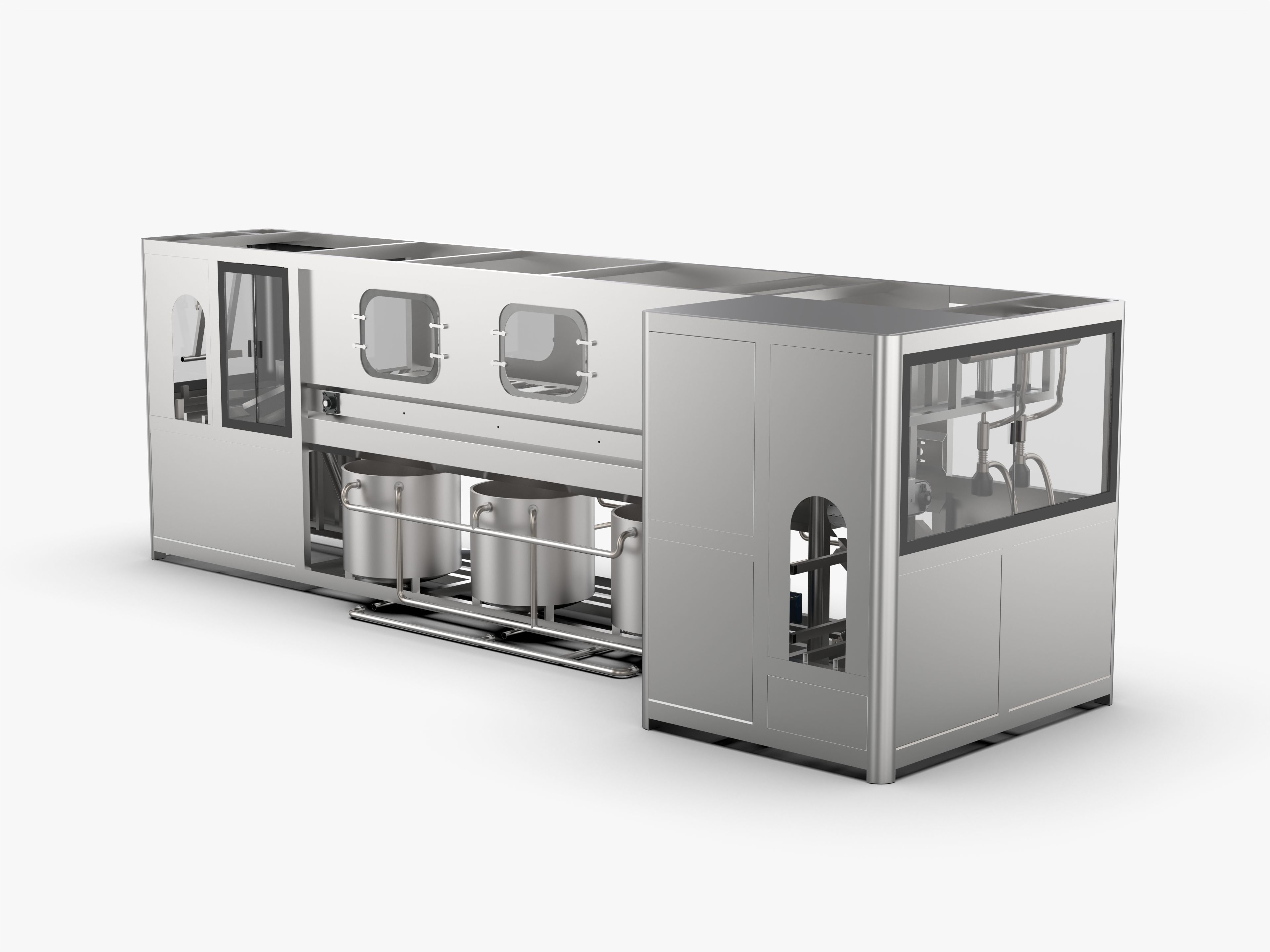 Automatic Filling Machine 3D model_4