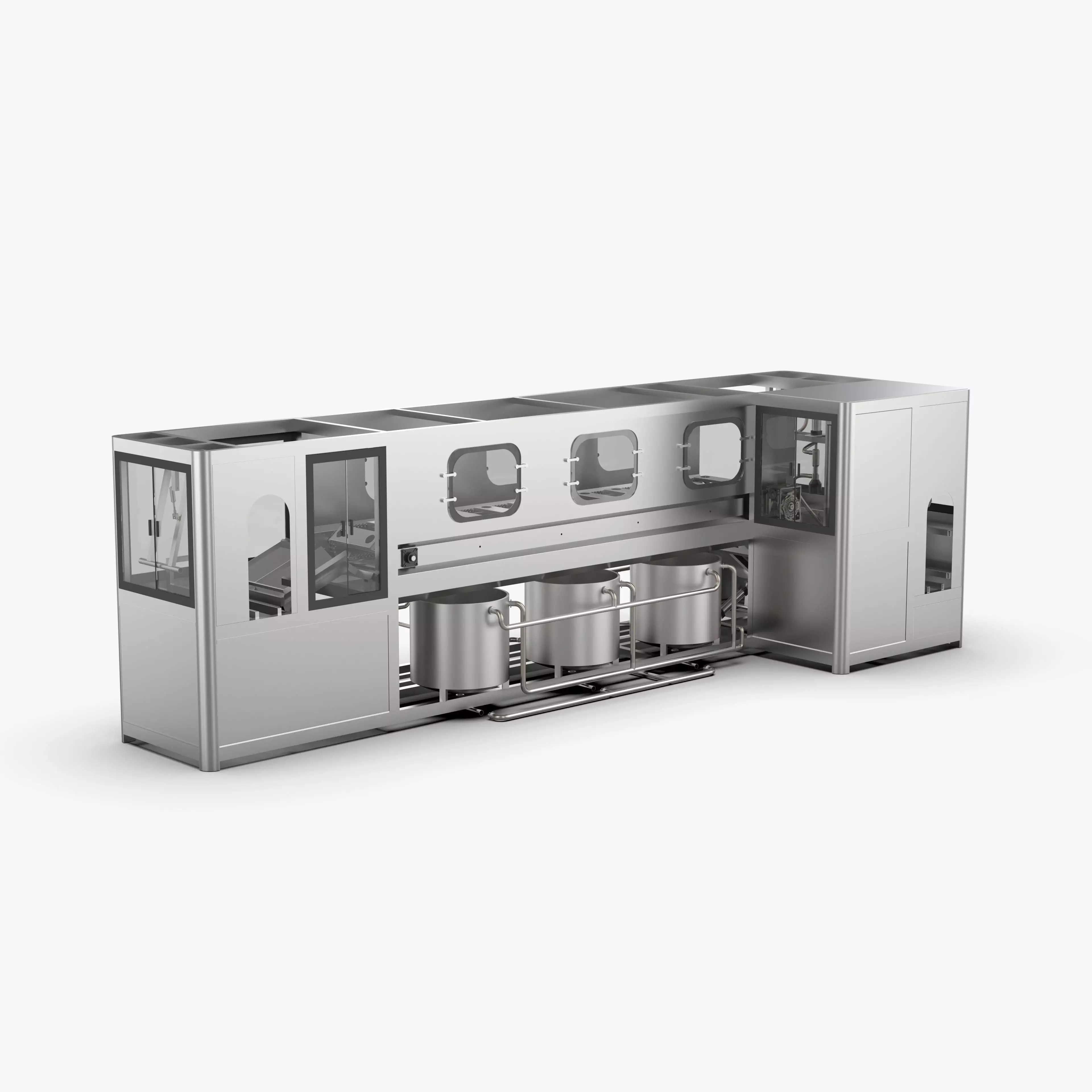 Automatic Filling Machine 3D model_0