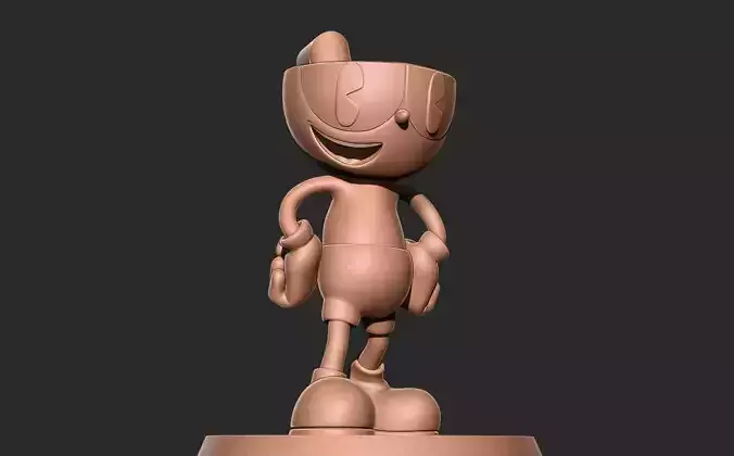 Cuphead 3D print model 3D print model