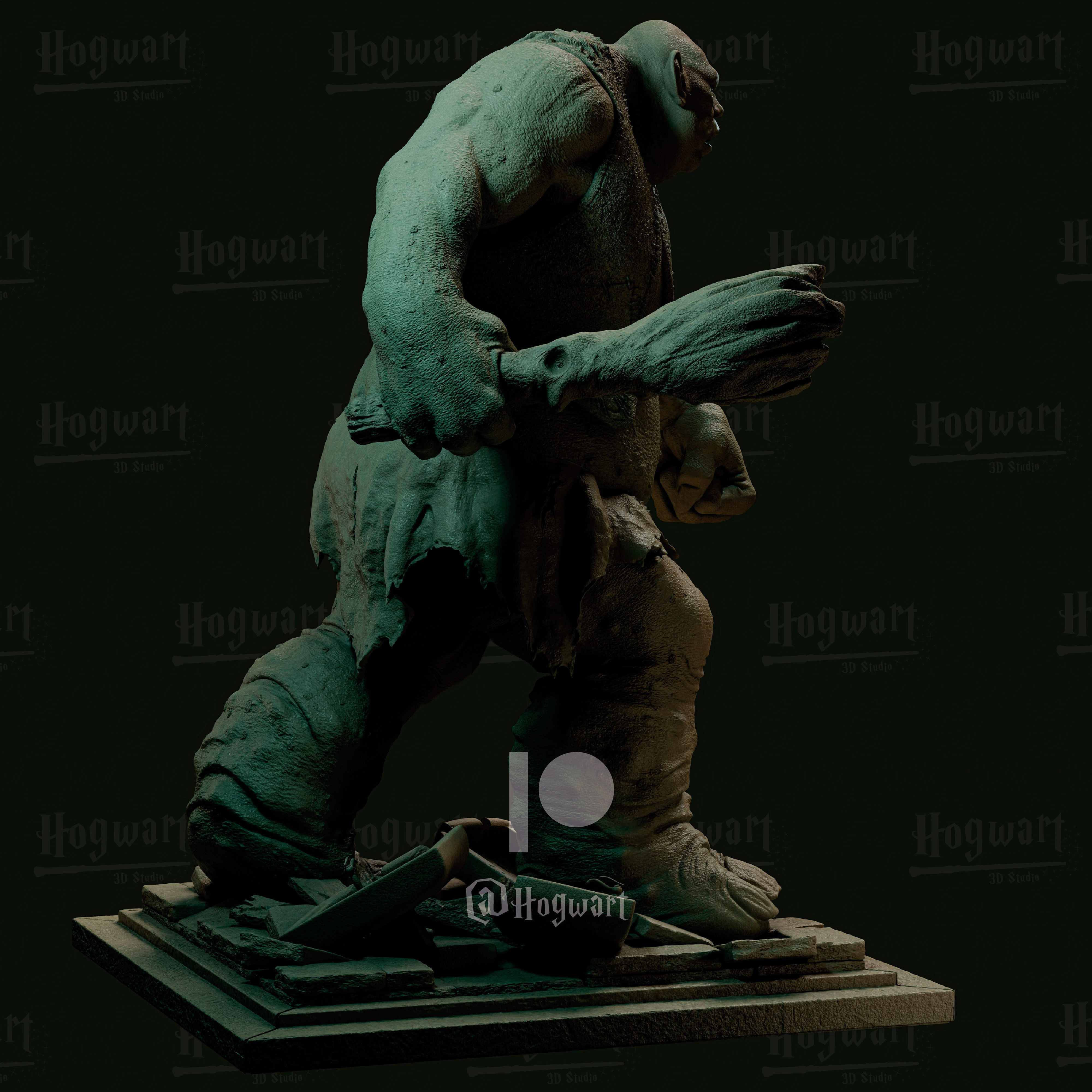 Mountain troll Free 3D print model_2