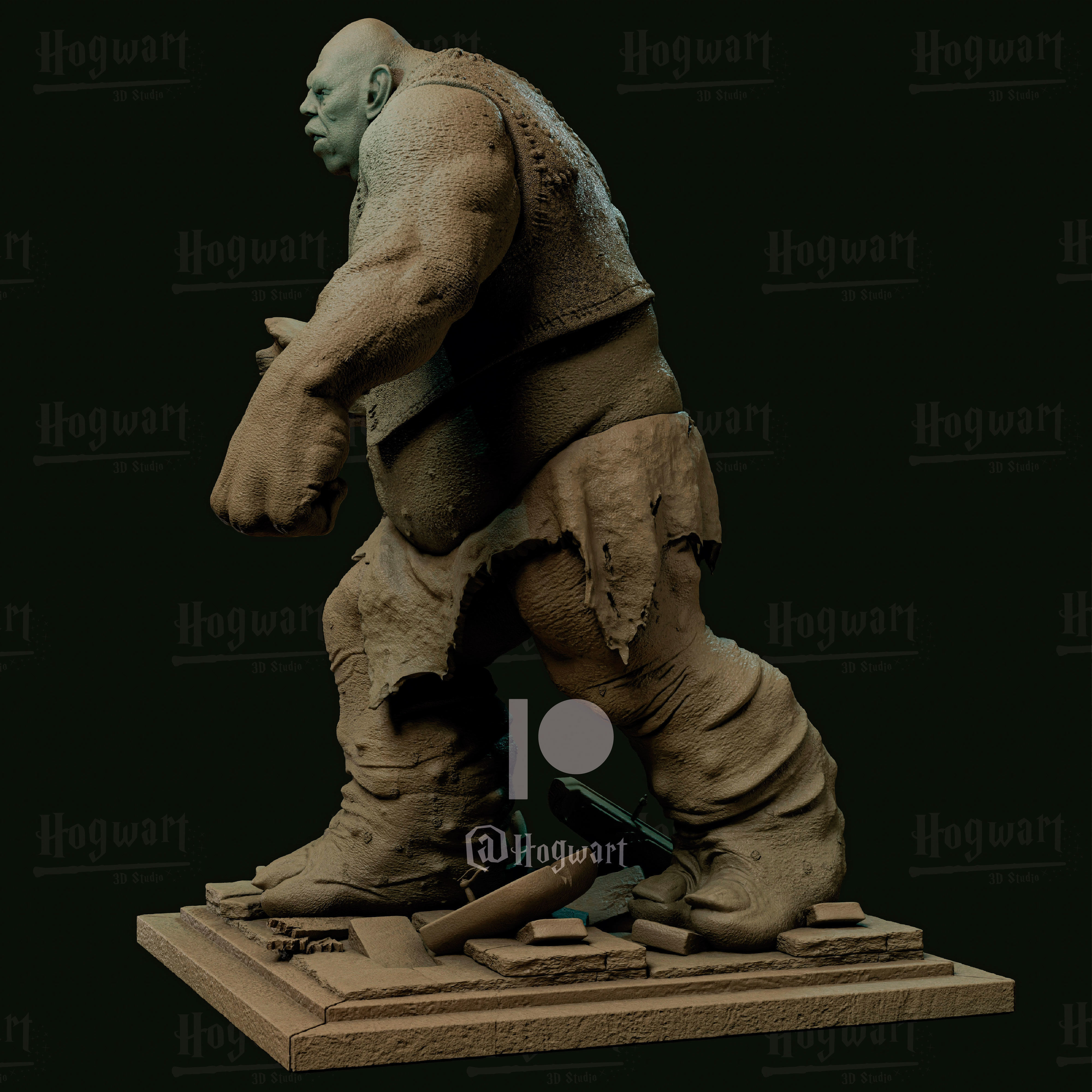 Mountain troll Free 3D print model_4