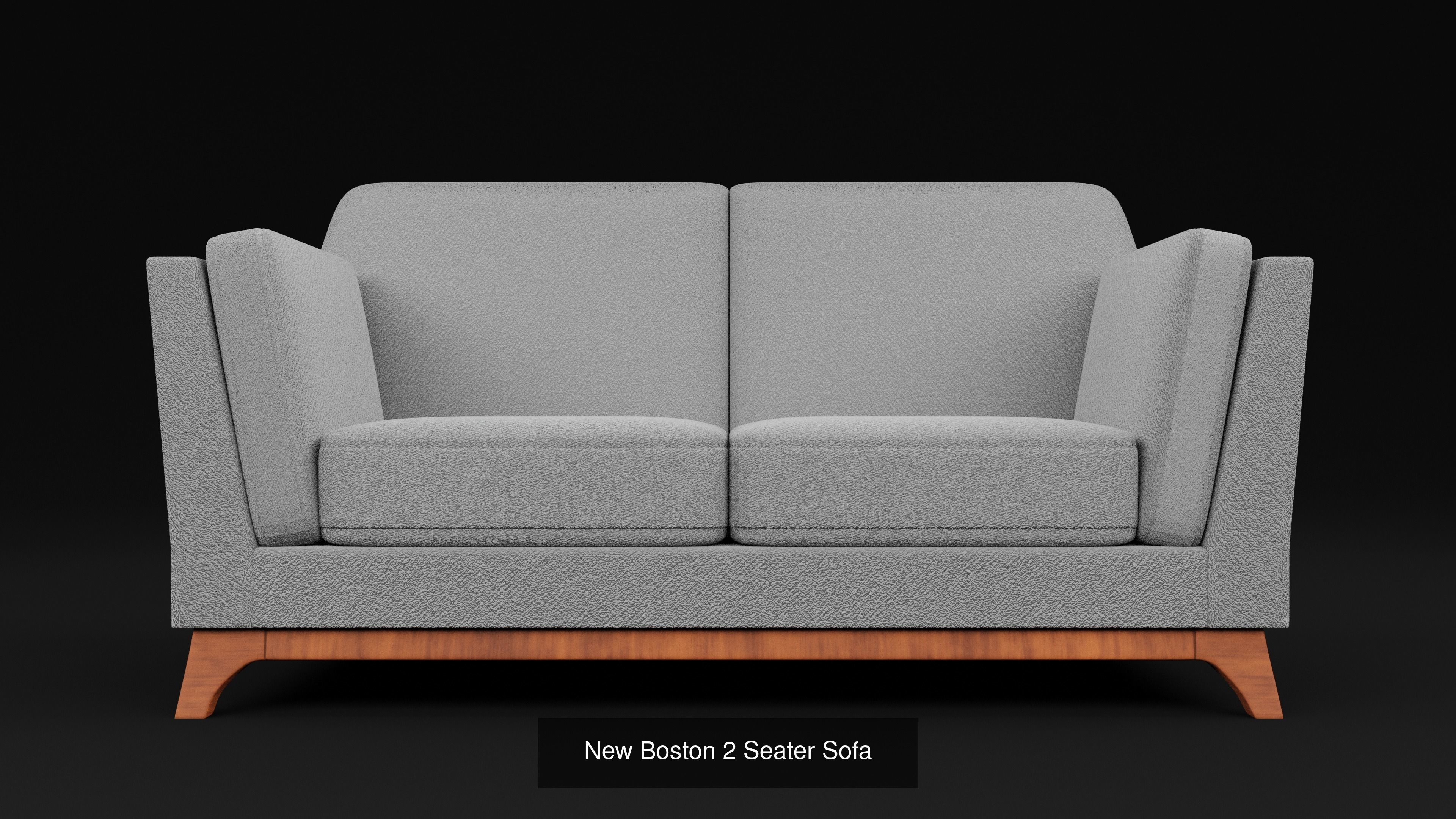 New 3D Boston Sofas Set 3 Models 3D Model Collection_2
