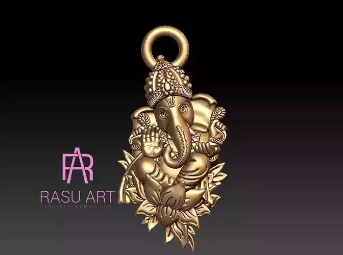 GOLD PENDANT 2 GMS SET