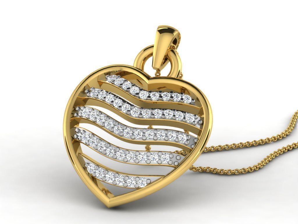 HEARTING PENDANT 3D print model_27