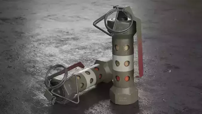 Grenade M 84 3d model