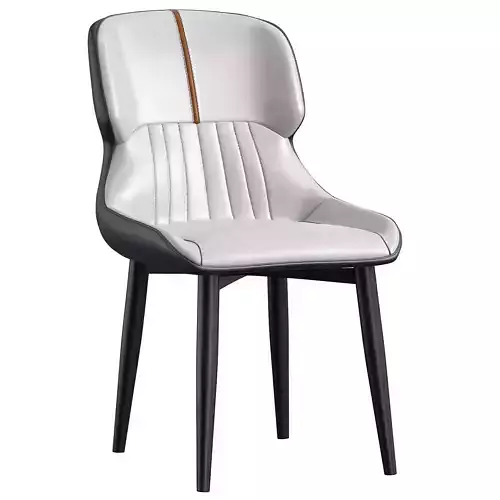 Modern Black Chair By Homary 