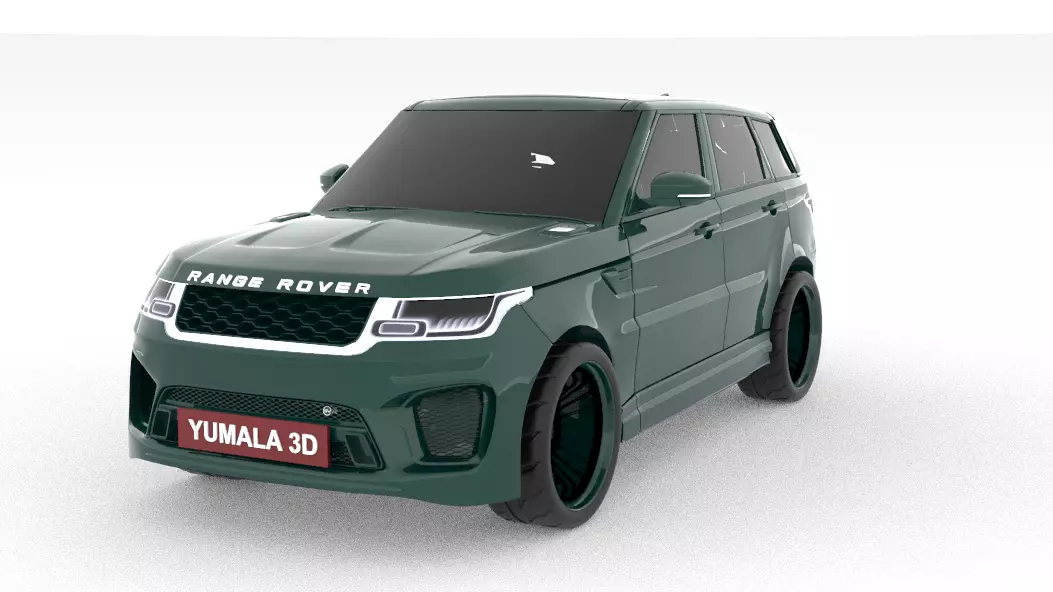 Range Rover 2018 Free 3D model_0