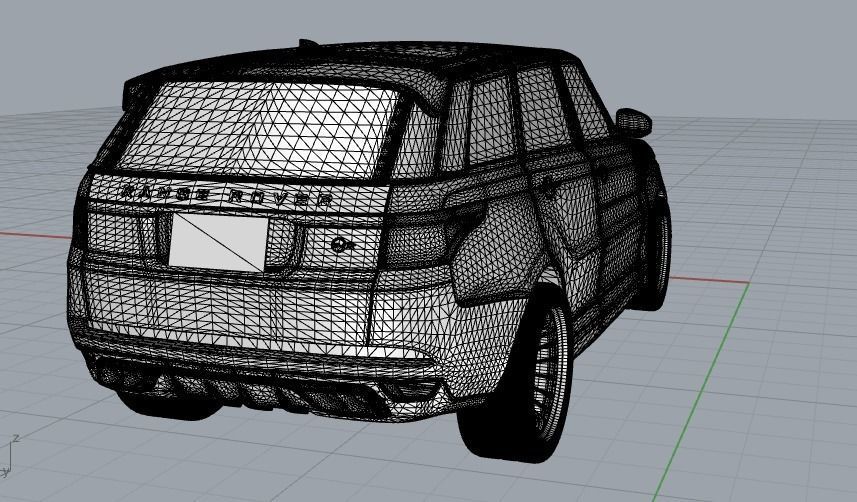 Range Rover 2018 Free 3D model_14