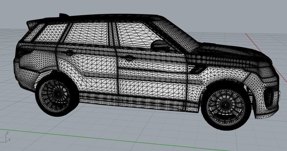 Range Rover 2018 Free 3D model_13