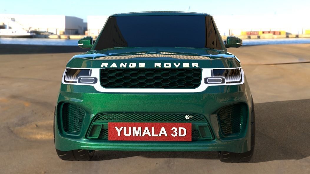 Range Rover 2018 Free 3D model_3