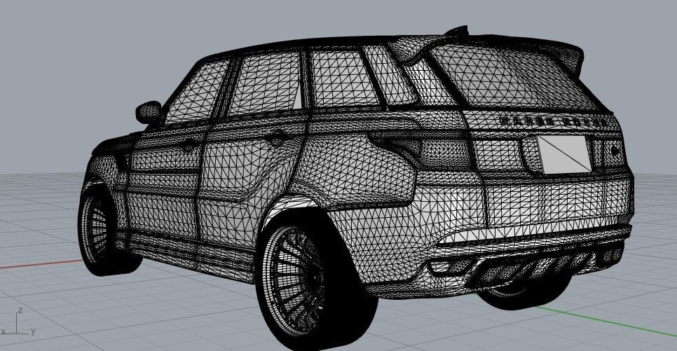 Range Rover 2018 Free 3D model_10