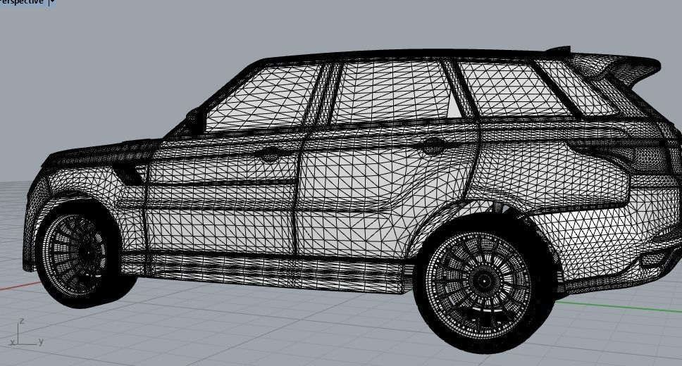 Range Rover 2018 Free 3D model_11