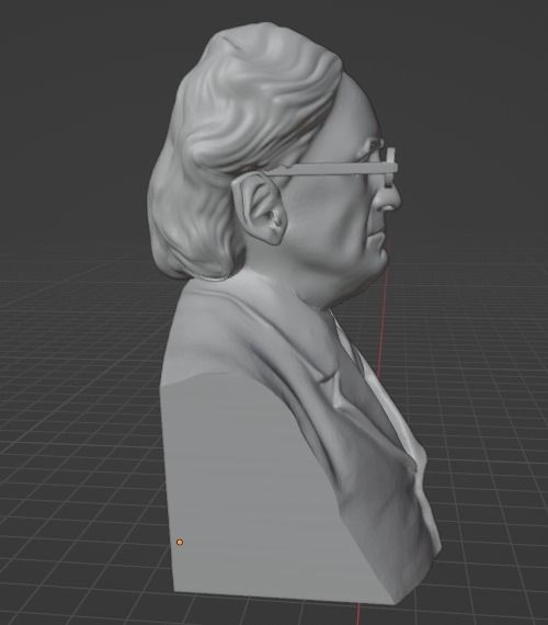 Fyodor Tyutchev 3D print model_18