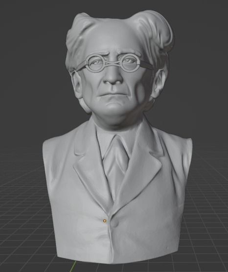 Fyodor Tyutchev 3D print model_11