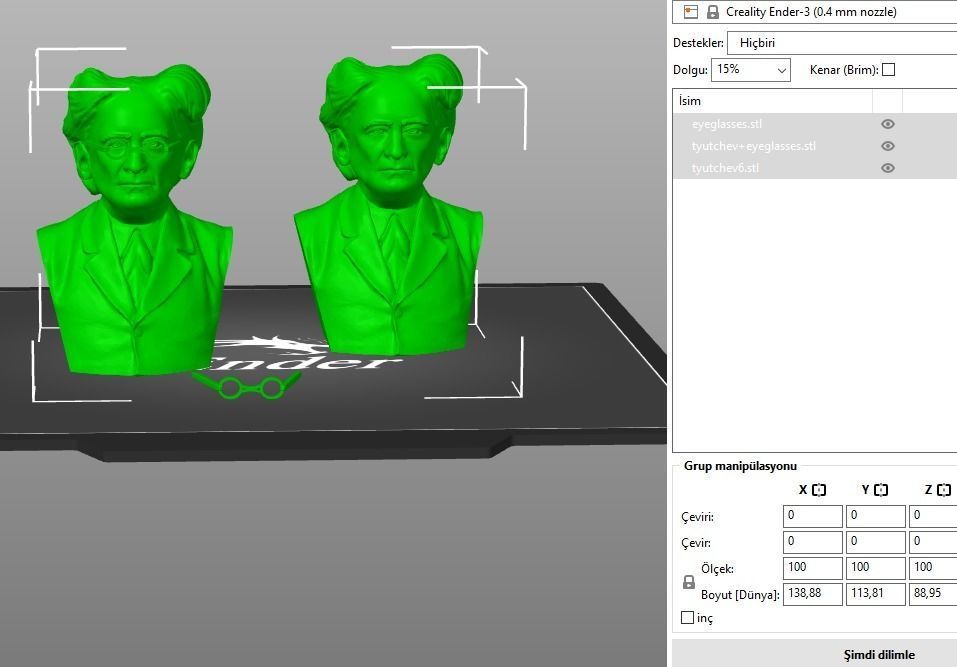 Fyodor Tyutchev 3D print model_14