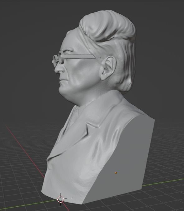 Fyodor Tyutchev 3D print model_2