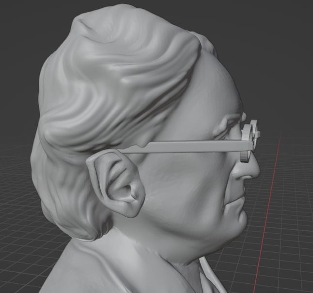 Fyodor Tyutchev 3D print model_6