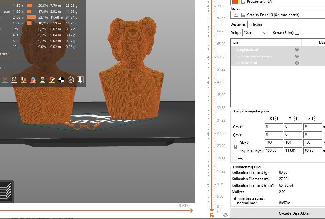 Fyodor Tyutchev 3D print model_15