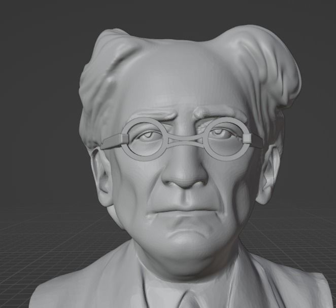 Fyodor Tyutchev 3D print model_5