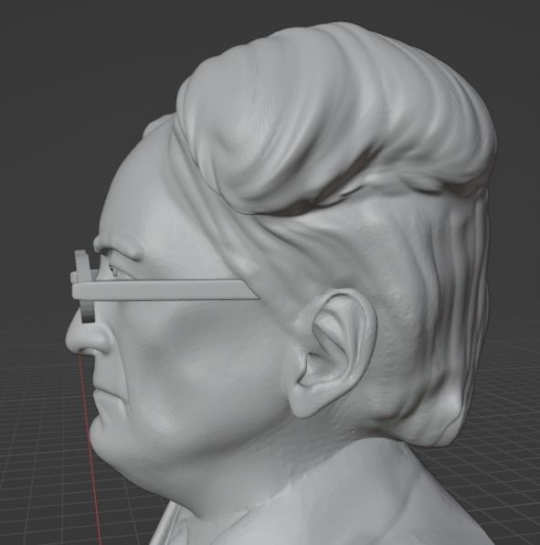 Fyodor Tyutchev 3D print model_7