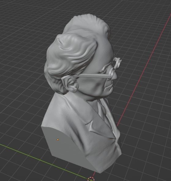Fyodor Tyutchev 3D print model_19