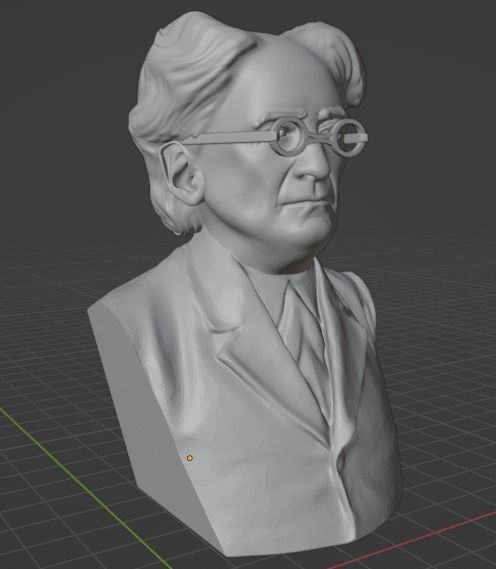 Fyodor Tyutchev 3D print model_16