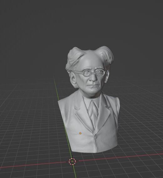 Fyodor Tyutchev 3D print model_1