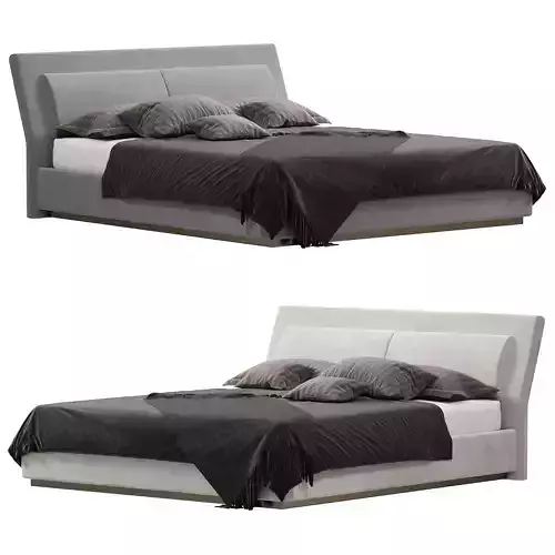 Trevo Storage Bed  By Lazzoni 3D model