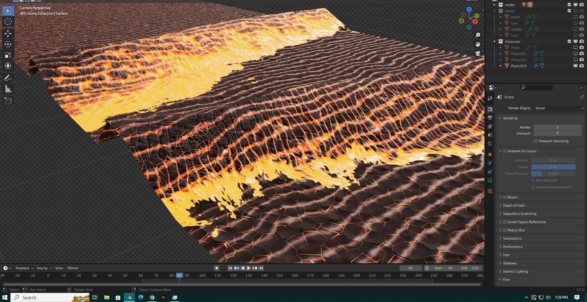 WAVE GEN Low-poly 3D model_12